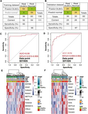 5-Hydroxymethylcytosine profilings in circulating cell-free DNA as diagnostic biomarkers for DLBCL